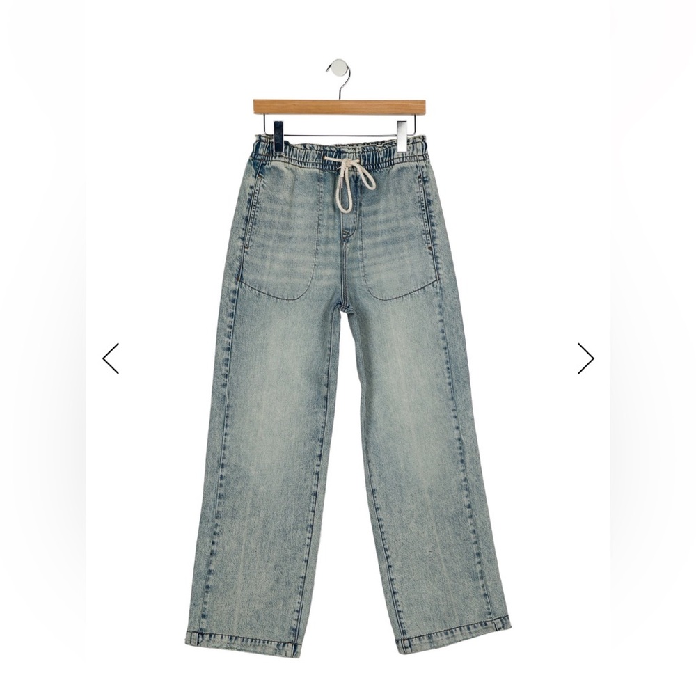 GRLFRND Wide Leg Jeans